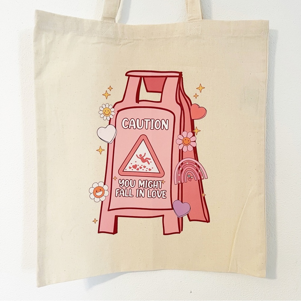 Reusable Canvas Tote Bag with Graphic for Women Gift Sturdy Cotton Tote